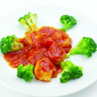 海老のチリソース煮