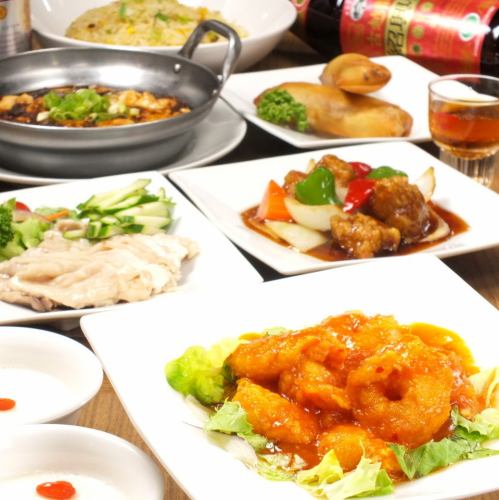 熟練料理人による【豪華コース】120分飲み放題付き全14品