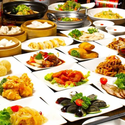 本場で鍛えた熟練の料理人が振るう！大人気◎豪華60品★食べ飲み放題4950円★