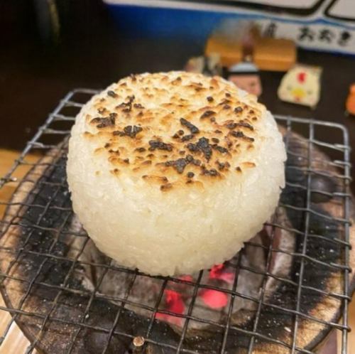 1 grilled rice ball