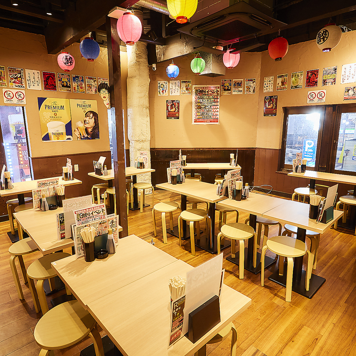 全日お昼から営業中！料理L.O. は翌5:00まで◎※画像は系列店