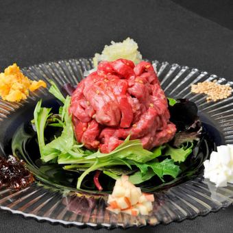 Red Yukhoe / Beef Sashimi / Wagyu Beef Carpaccio