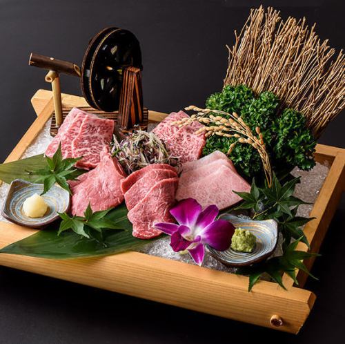 Assorted beef sashimi 5 points