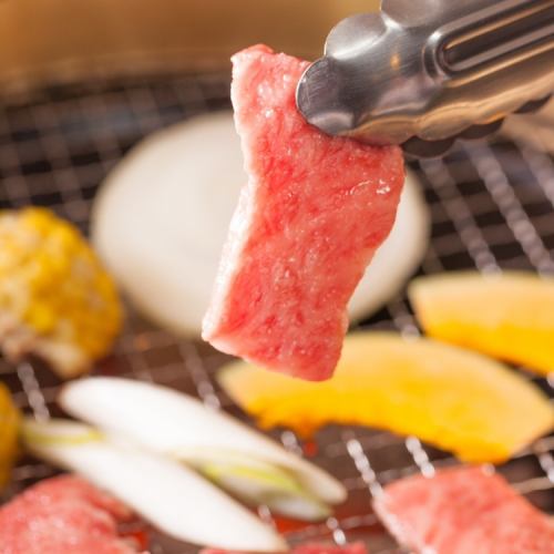 We are proud of the sticking Japanese beef