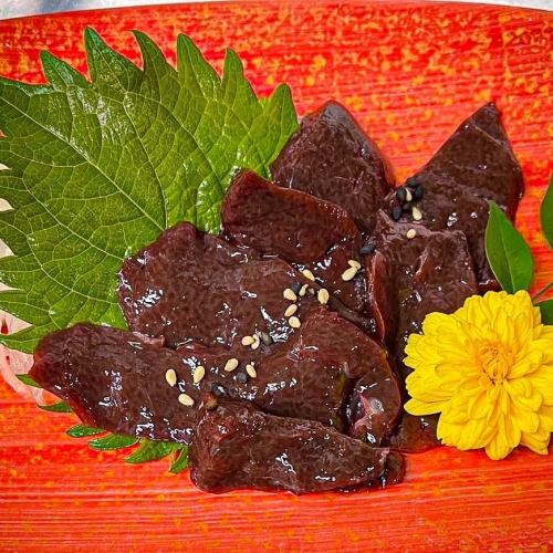 [Limited quantity] Horse liver sashimi