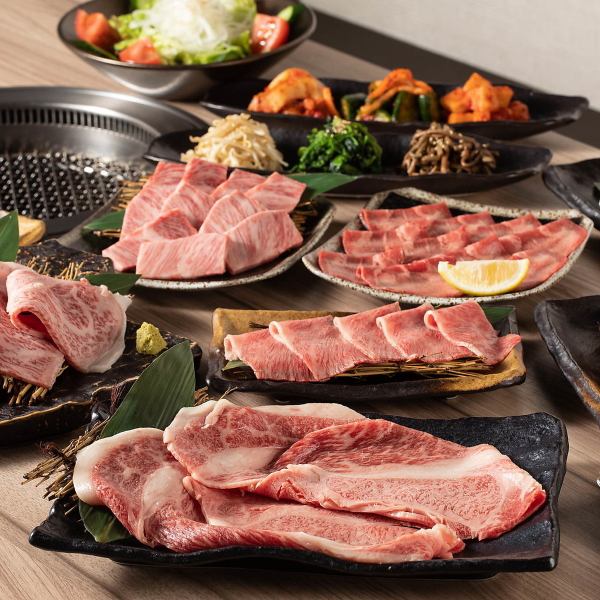 More than the price! A variety of high-quality Yakiniku courses are also available.