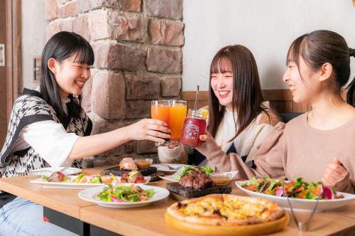 ☆新發布☆[無限暢飲！]女士派對套餐¥4,500（2人起）