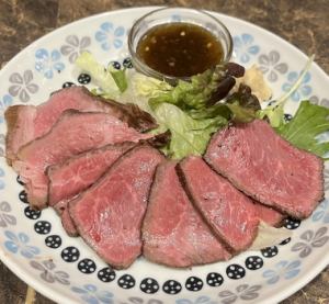 米沢牛のローストビーフ