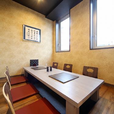 Recommended for various meetings and entertainment.A relaxing private room equipped with digging kotatsu.(We are very sorry, but please make a reservation by phone when using.)