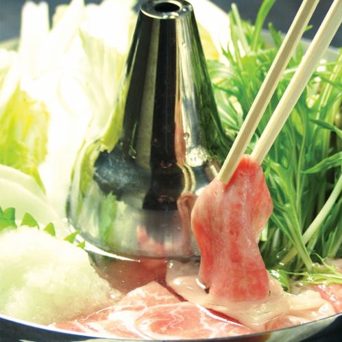 Yukimi 涮涮锅配磨碎的萝卜海带和鲣鱼