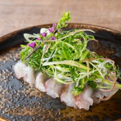 鯛てっさ ～トリュフポン酢～
