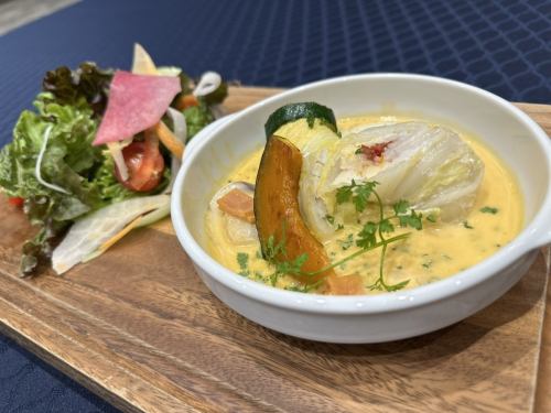 December 1st - December 31st: Cod and Chinese cabbage rolls in chowder soup