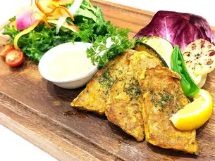 7月1日～7月31日まで　期間限定MONTHLY　MENU　サーモンのピカタ　～サウザンソース～
