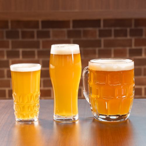 自家醸造クラフトビールの多彩な味わいをご堪能いただけます♪≪オオトリクラフトビール550円(税込)≫