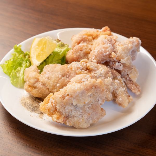 クラフトビールと相性抜群！阿波すだち鶏使用◎≪鶏のからあげ850円(税込)≫
