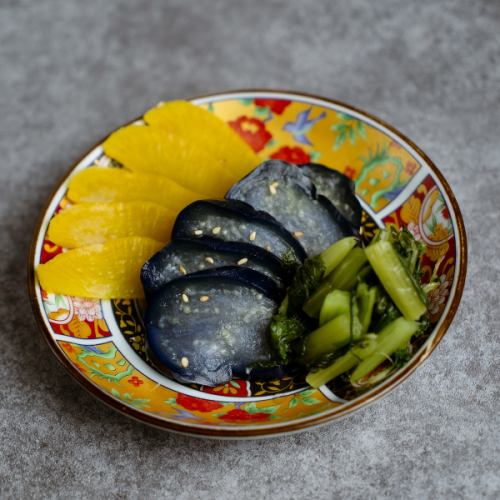 お新香盛合わせ