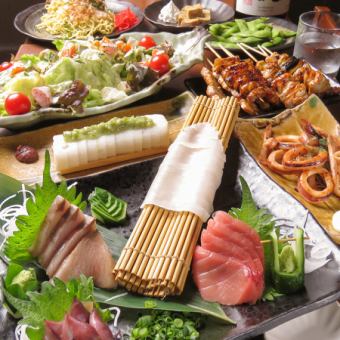 [Perfect for parties!] Seafood platter course {8 dishes with 2 hours of all-you-can-drink for 4,000 yen! +500 yen for 3 hours!}