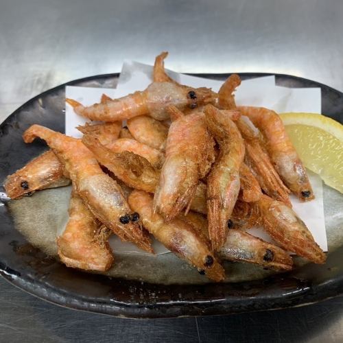 Deep-fried sweet shrimp