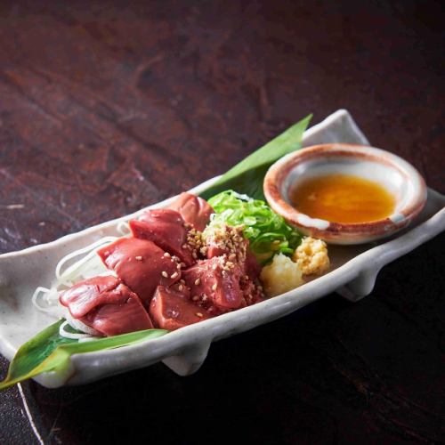 国産鶏レバー刺し(低温調理)