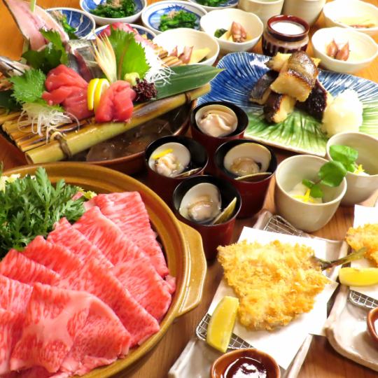 ★2時間飲み放題付き★料理長おすすめコース【全8品 6600円(税込)】