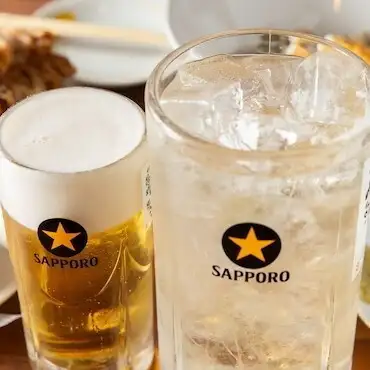 Over 50 types of drinks on the menu