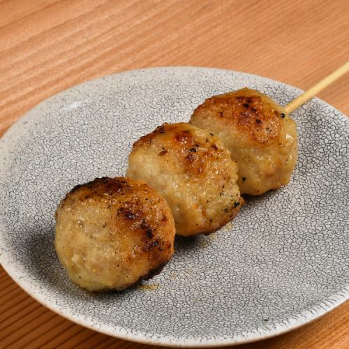 ◆ Yakitori Ikkaku's specialty: delicious homemade mince meat ◆