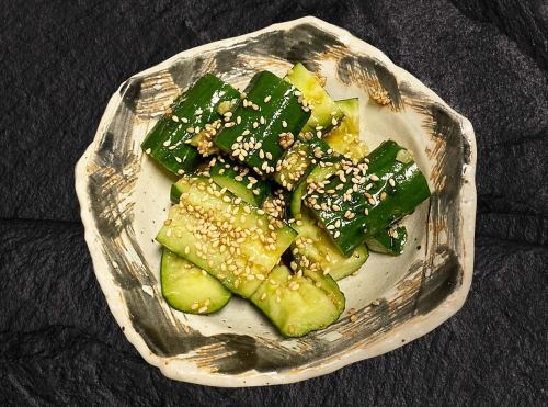 Refreshing Japanese-style cucumber