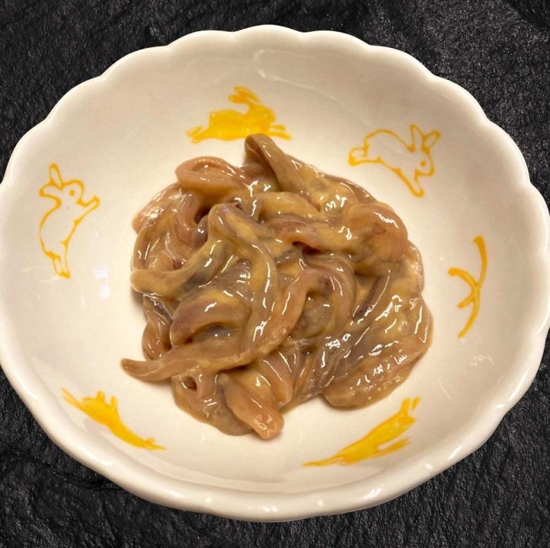 Squid liver dressing