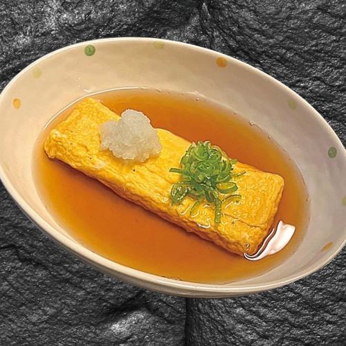 Japanese-style soup stock rolled egg