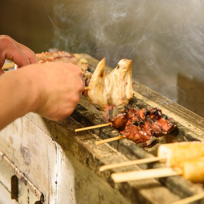 焼き鳥が自慢！豊富なメニューからお好みを見つけて下さい◎