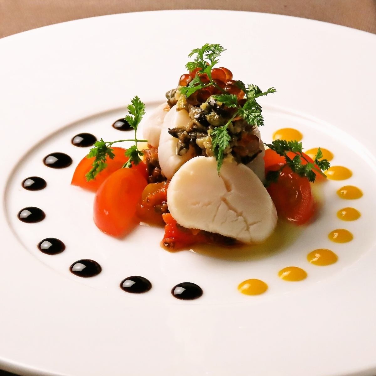 食材にこだわり、一品一品丁寧に作り上げる料理をご賞味あれ♪