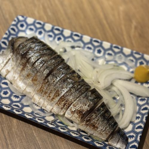 炙り〆さば