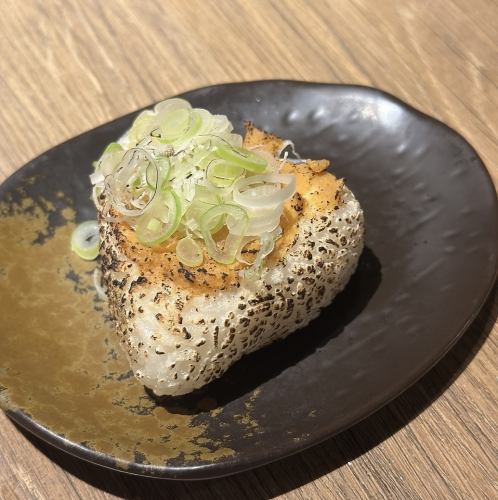 ねぎ味噌焼きおにぎり