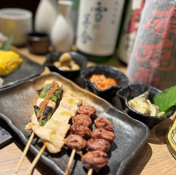 自慢の焼き鳥　国産上ささみ使用の絶品！！ささみ串