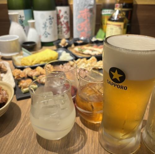 豊洲から直接仕入れたお魚