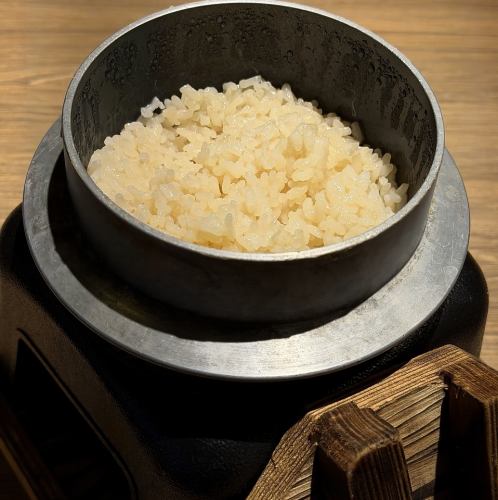 だし香る銀シャリ釜飯