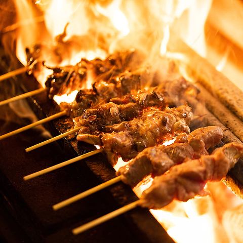 ◆2Ｈ飲み放題付【満喫コース】当店名物の絶品焼き鳥！宴会などに是非◎《全7品》　3800円