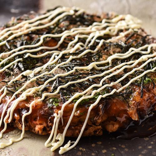 Seafood Okonomiyaki