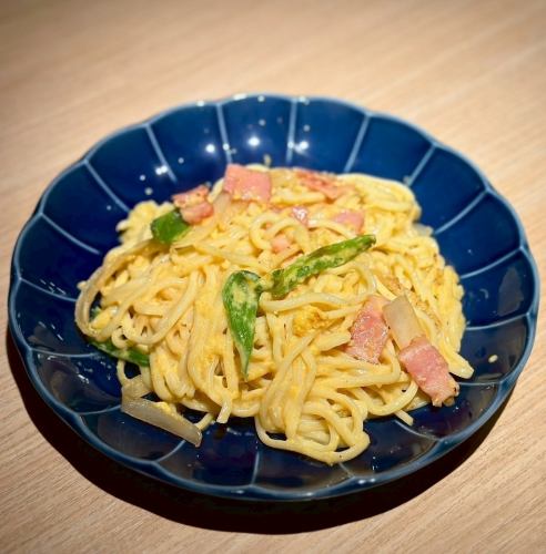 鉄板カルボナーラ