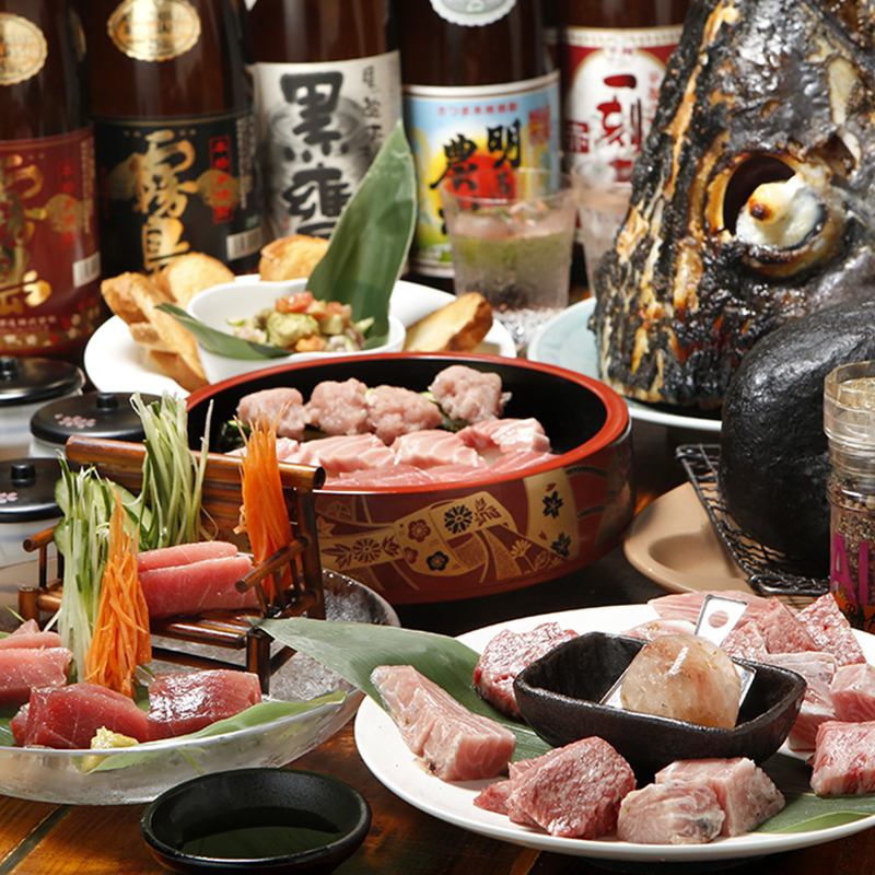 三崎港直営の魚屋から仕入れる鮮度抜群の三崎鮪は絶品！