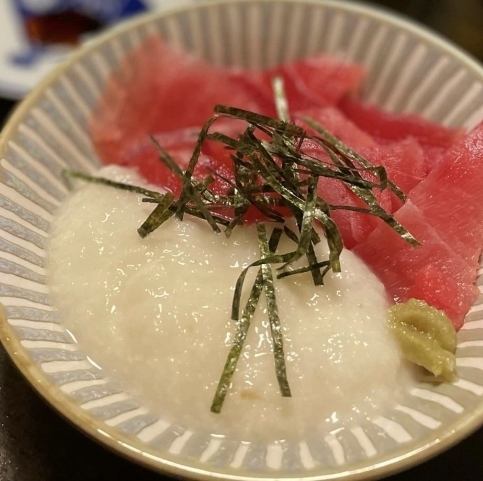 マグロの山かけ