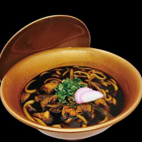 天狗の黒カレーうどん