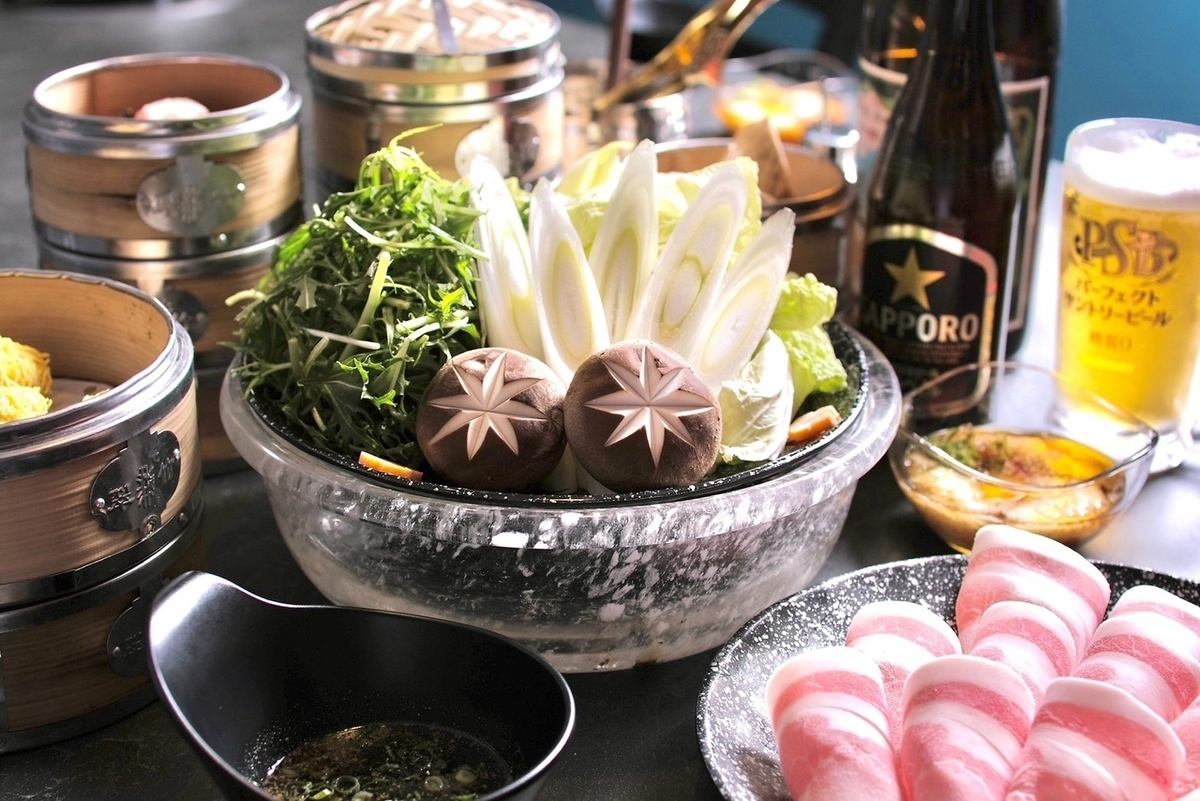 家族でちりとり鍋や水晶鍋を食べるのもオススメです！
