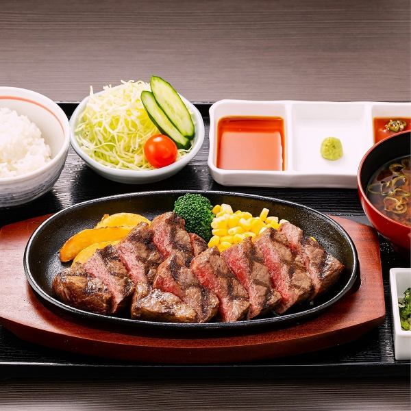 黒毛和牛ステーキ2580円(税込)※コース以外にもステーキや御膳メニューも豊富にご用意