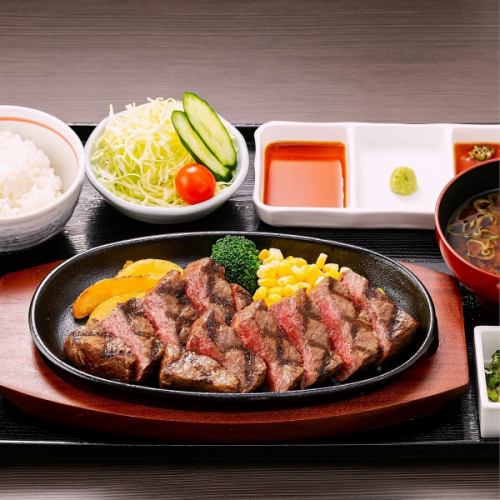 黒毛和牛ステーキ2580円(税込)※コース以外にもステーキや御膳メニューも豊富にご用意