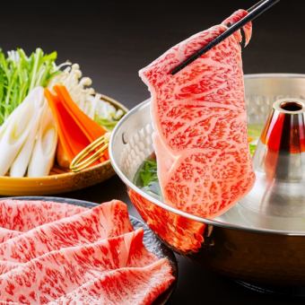 ◆二名様～ご利用可★５等級★松阪牛 特上ロースしゃぶしゃぶ◇１２，０００円(税込)