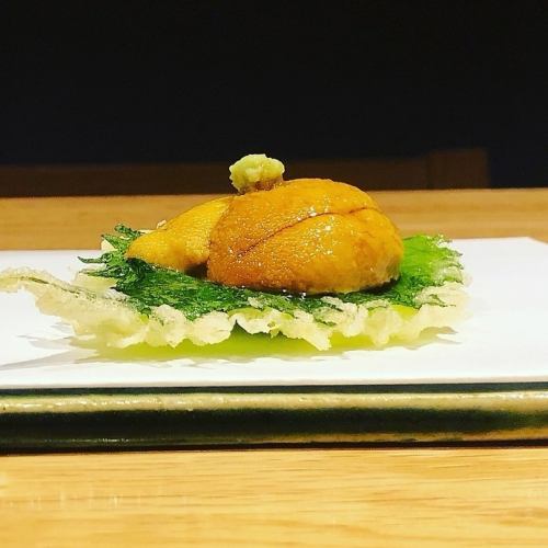 うにいくら大葉