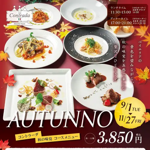 【平日限定】 季節のコース