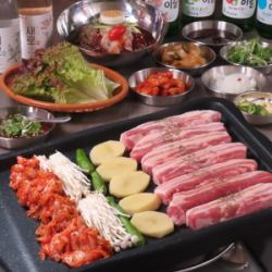 サムギョプサル　1人前　【宮崎産豚肉使用】※ご注文は2人前から