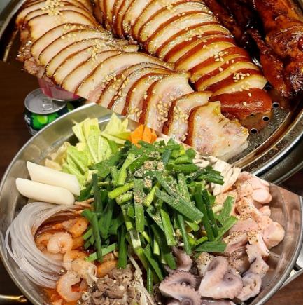 【飲み放題付き】満足☆西面(ソミョン)コース